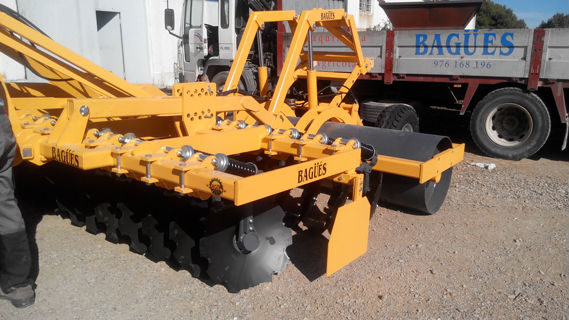 dechaumeur a disques 4 metres