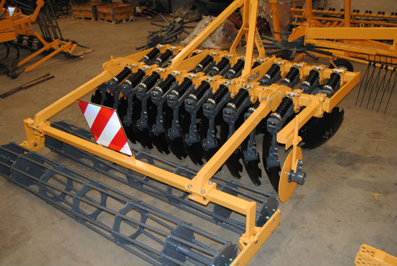 dechaumeur a disques double rouleau