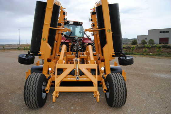 rouleau agricole, Rouleau lisse