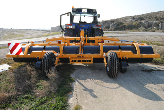 rouleau agricole, Rouleau lisse